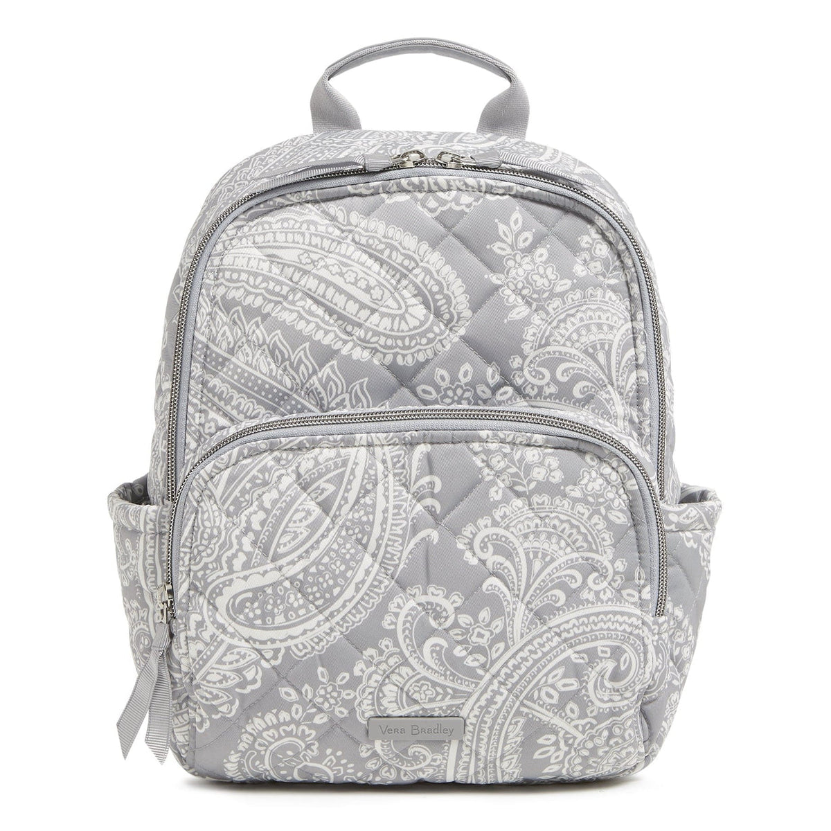 Small Backpack Cloud Gray Paisley Vera Bradley