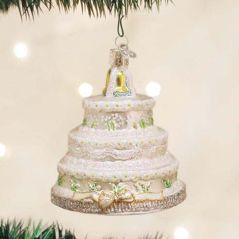 Wedding Cake Ornament - Old World Christmas