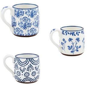 Blue Floral Mug (3 Styles)