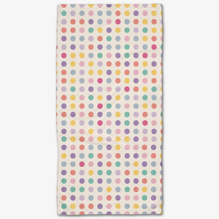 Geometry - Lots of Dots Bar Towel