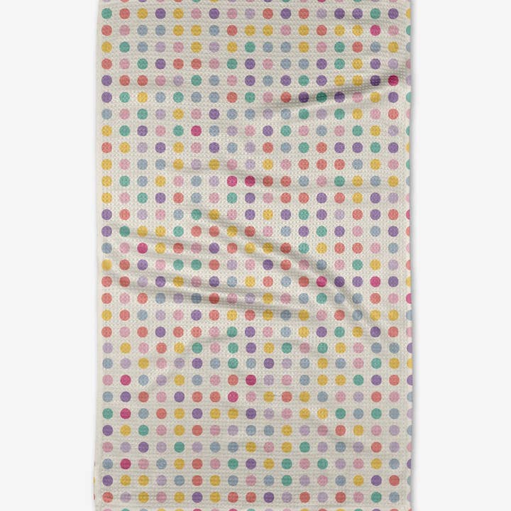Geometry - Lots of Dots Tea Towel