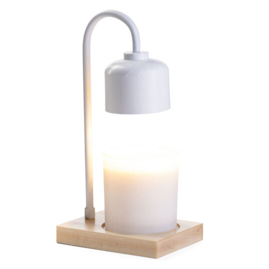 White Arched Candle Warmer Lamp- Candle Warmer