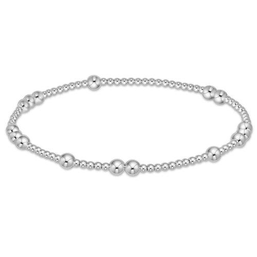 Hope Unwritten Faceted Hematite Bead Bracelet