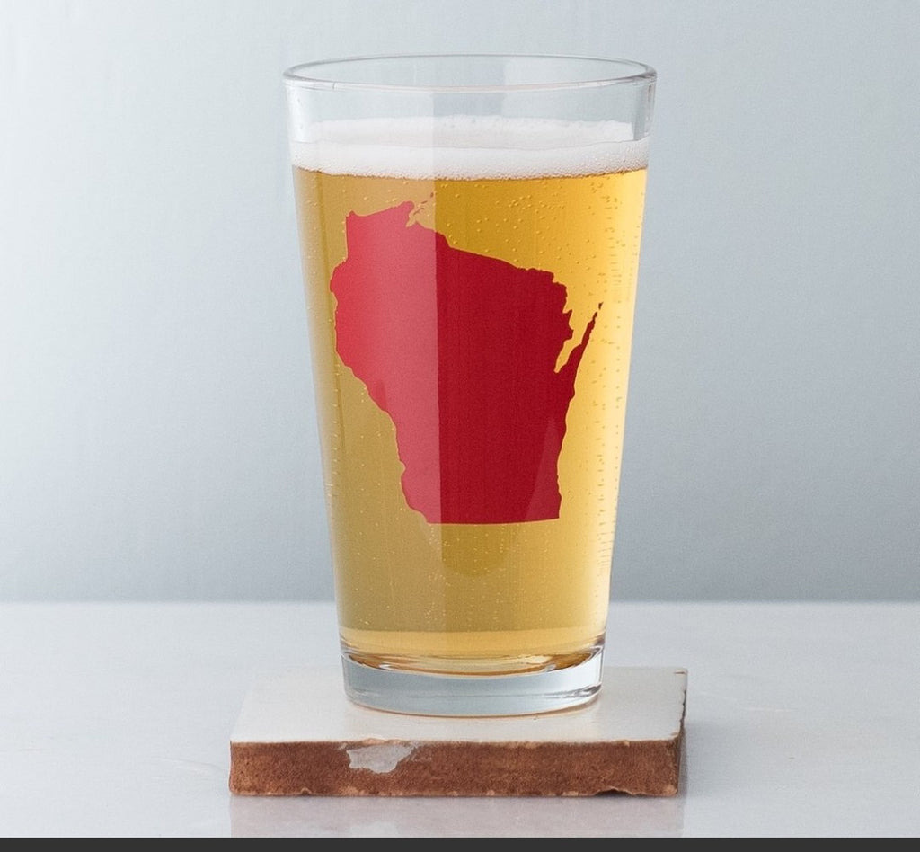 Wisconsin Pint Glass