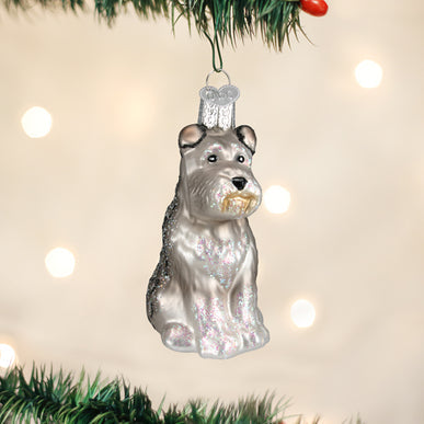 Gray Schnauzer Ornament - Old World Christmas