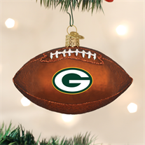 Green Bay Packers Football Ornament - Old World Christmas