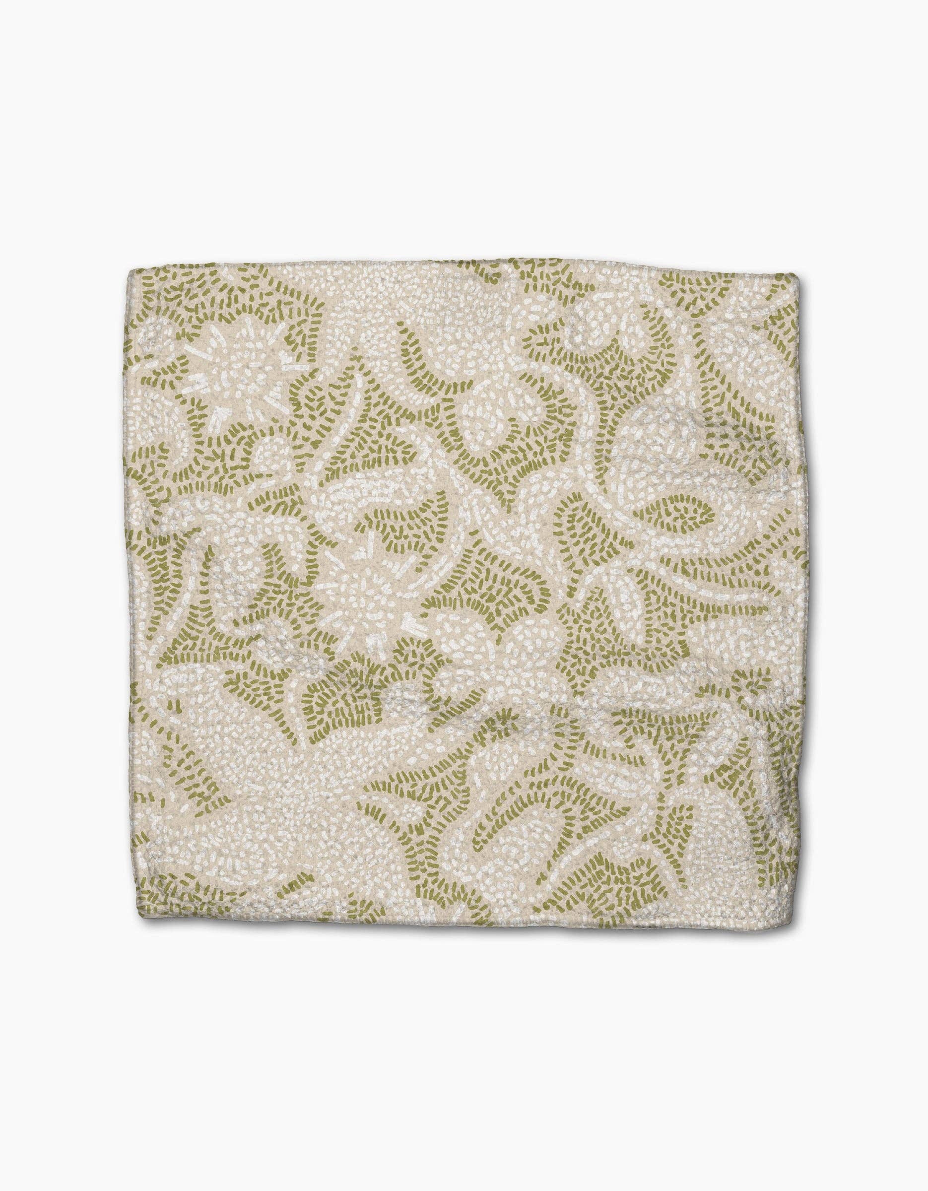 Dotted Floral Garden Dishcloth Set