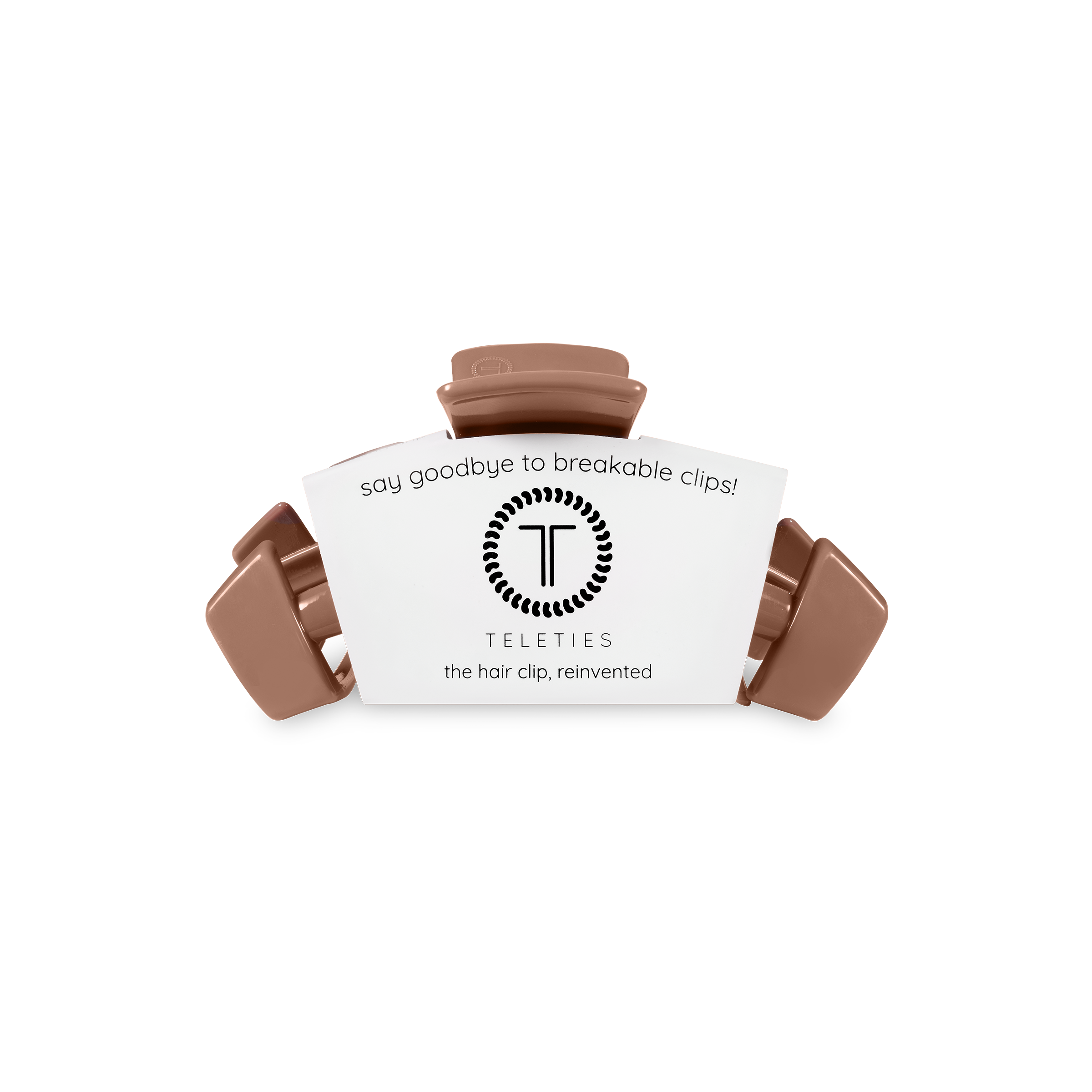 Classic Hair Clip | Tiny | Mocha Mousse