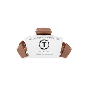 Classic Hair Clip | Tiny | Mocha Mousse