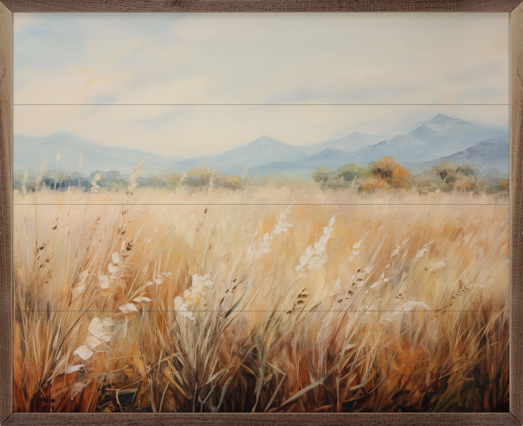 Vast Wheat Field 2 By Petals Prints Design: 10 x 8 x 1.5