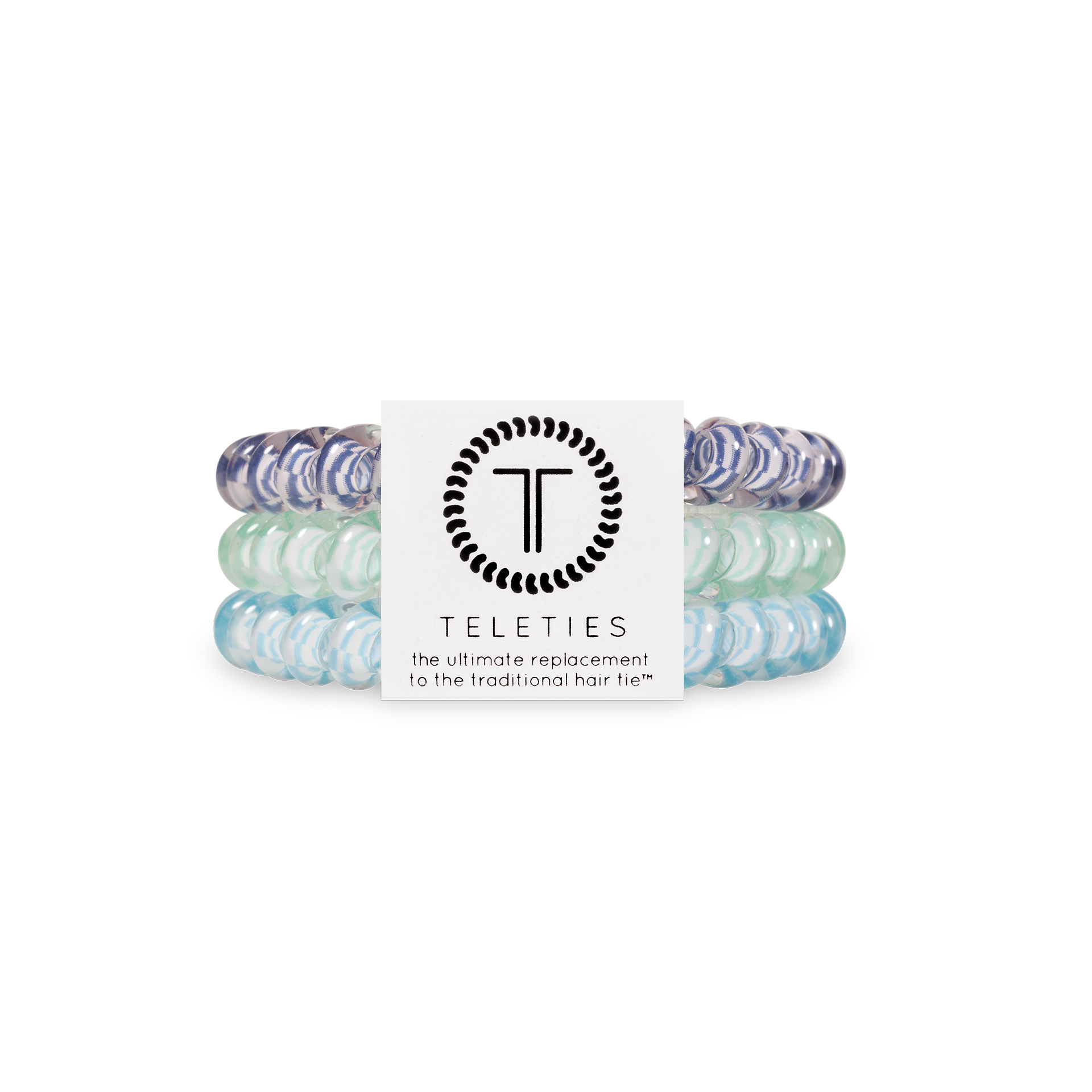 Spiral Hair Coil | Small | Totally Turquoise