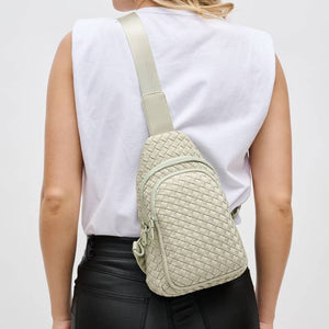 Woven Neoprene Sling Backpack