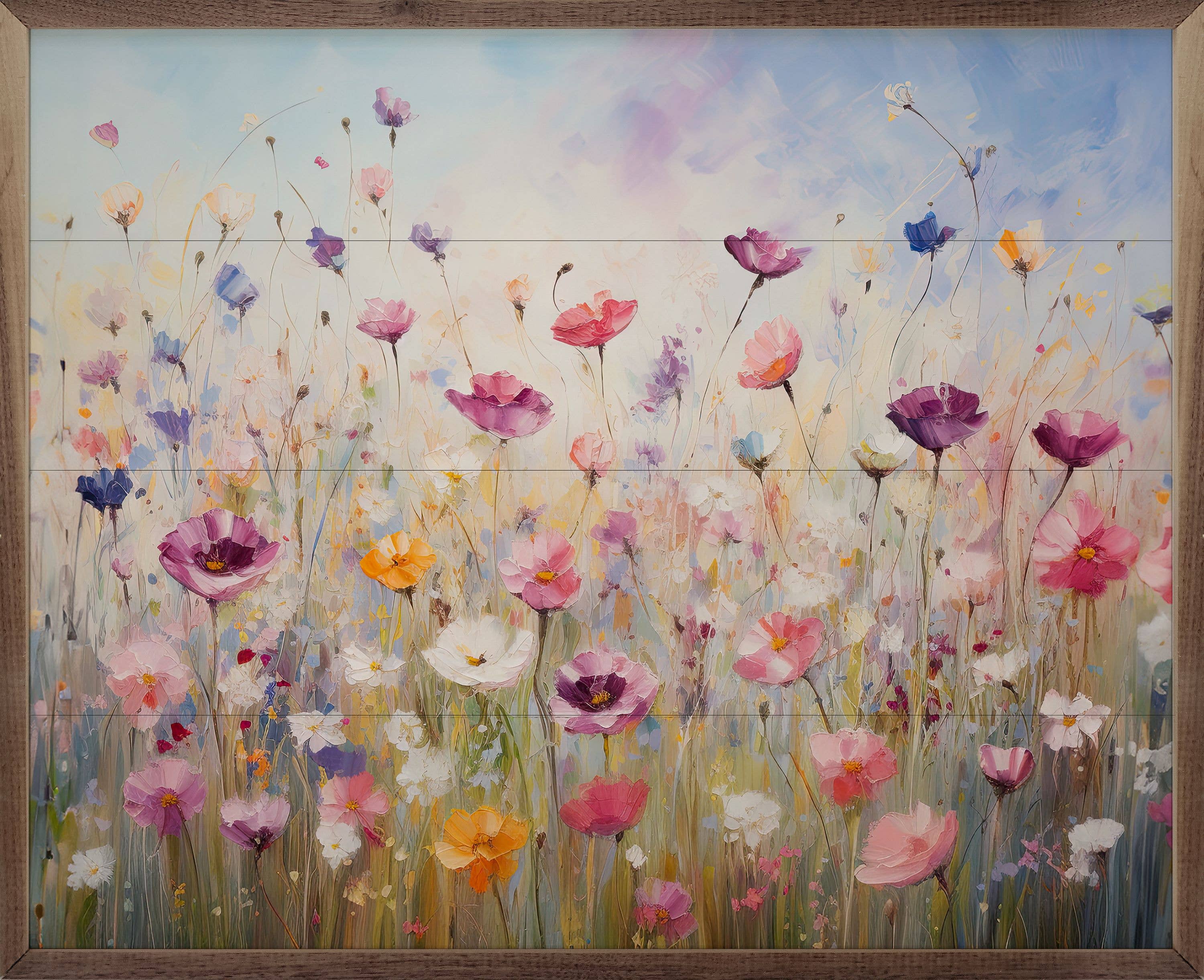 Whimsical Wildflowers By Gina Kelly: 10 x 8 x 1.5