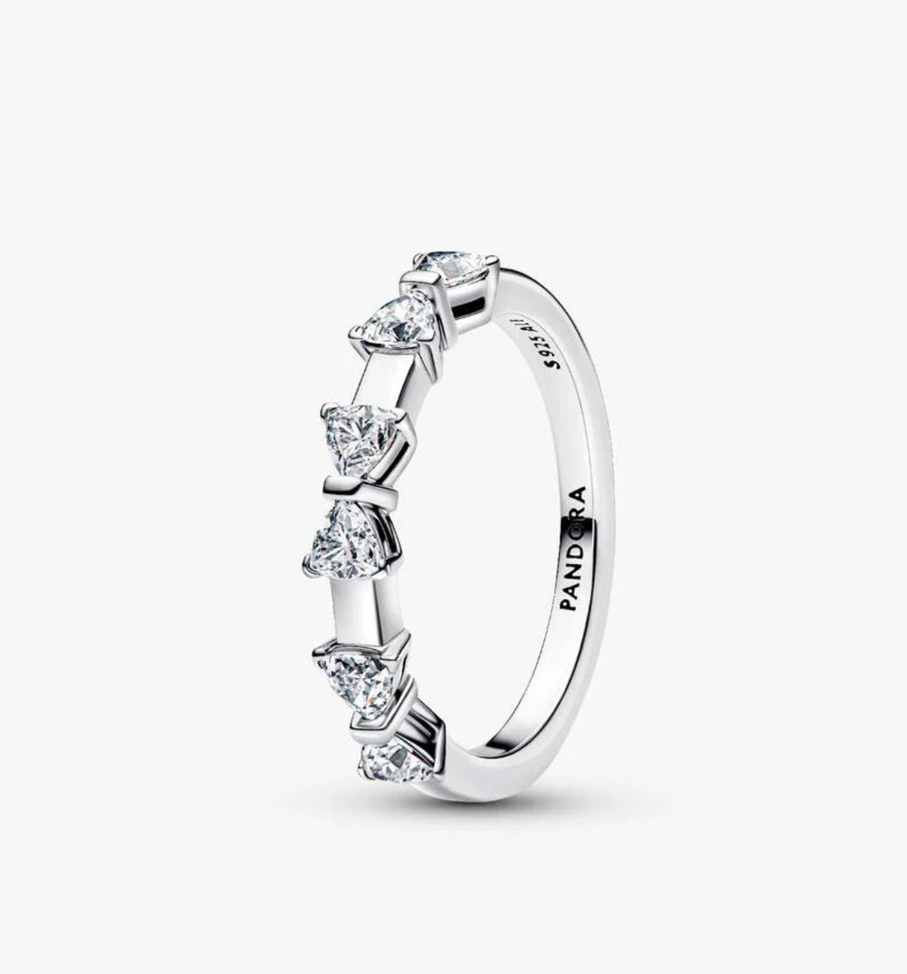 Sparkling bow ring 194233C01