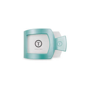 Square Flat Hair Clip | Small | Totally Turquoise