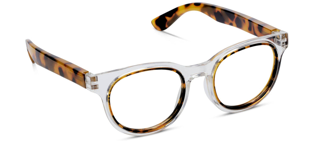 Olympia (Blue Light): Clear/Tokyo Tortoise / Reading