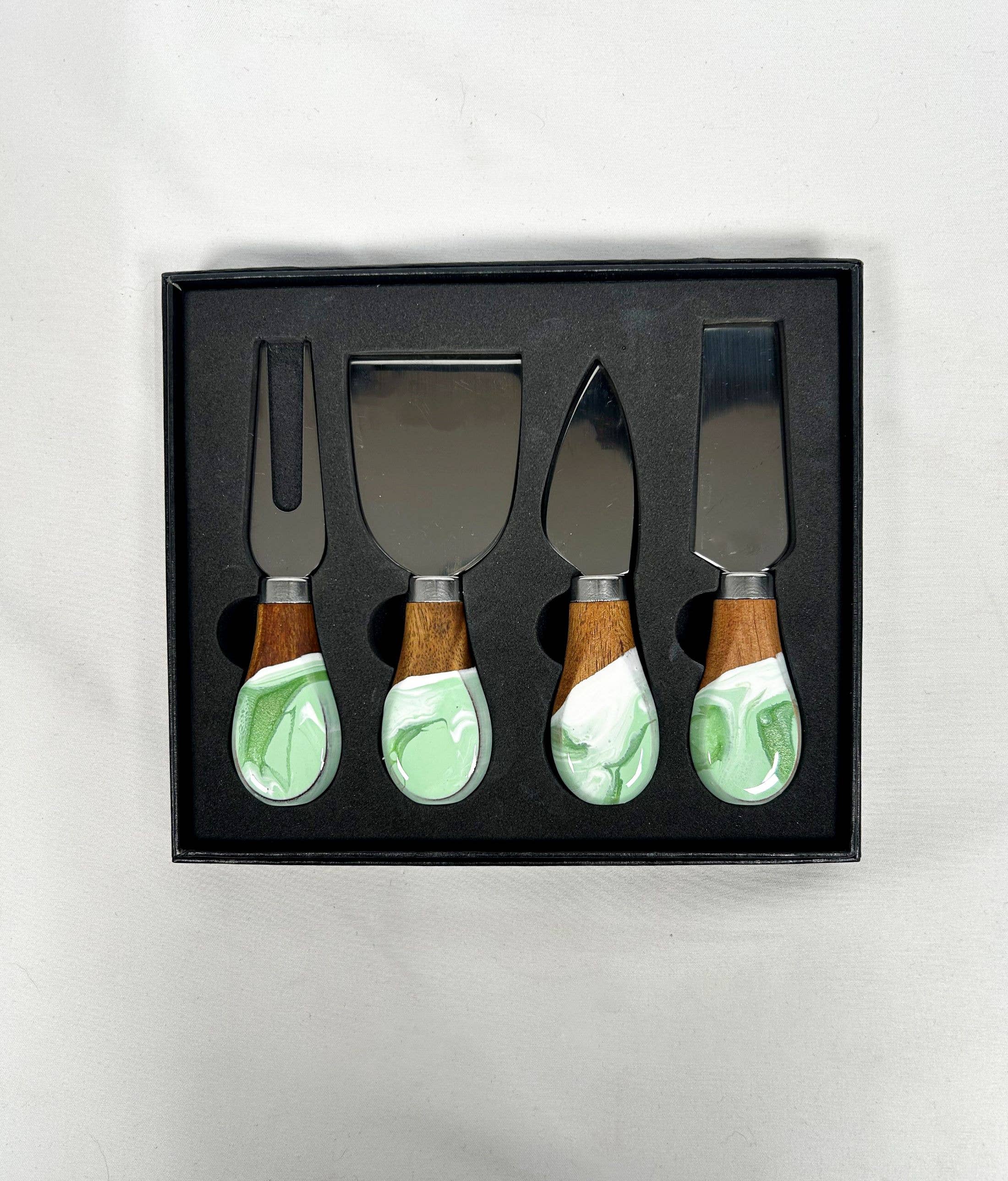 Mojito - the essence of spring: Mojito / Resin Cheese Knife Set