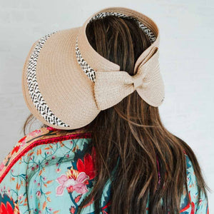 Roll Up Sun Visor: Taupe