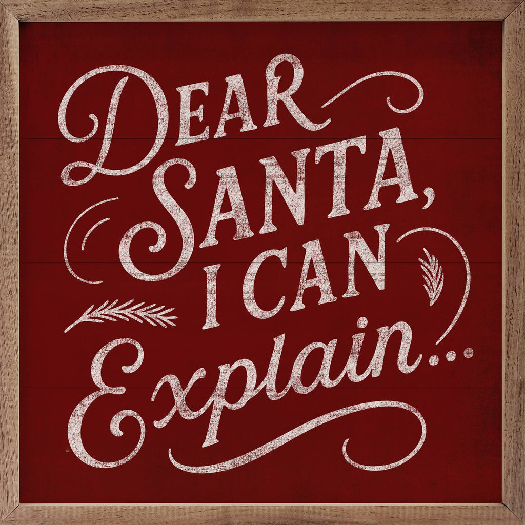 Dear Santa Red: 8x8