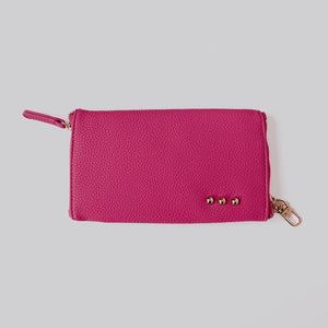 Skyla 2-in-1 Glasses Case Holder: Cream