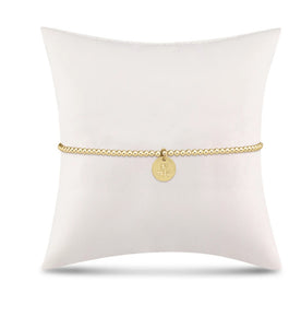 enewton -7.25” classic gold 2mm BE YOU bracelet
