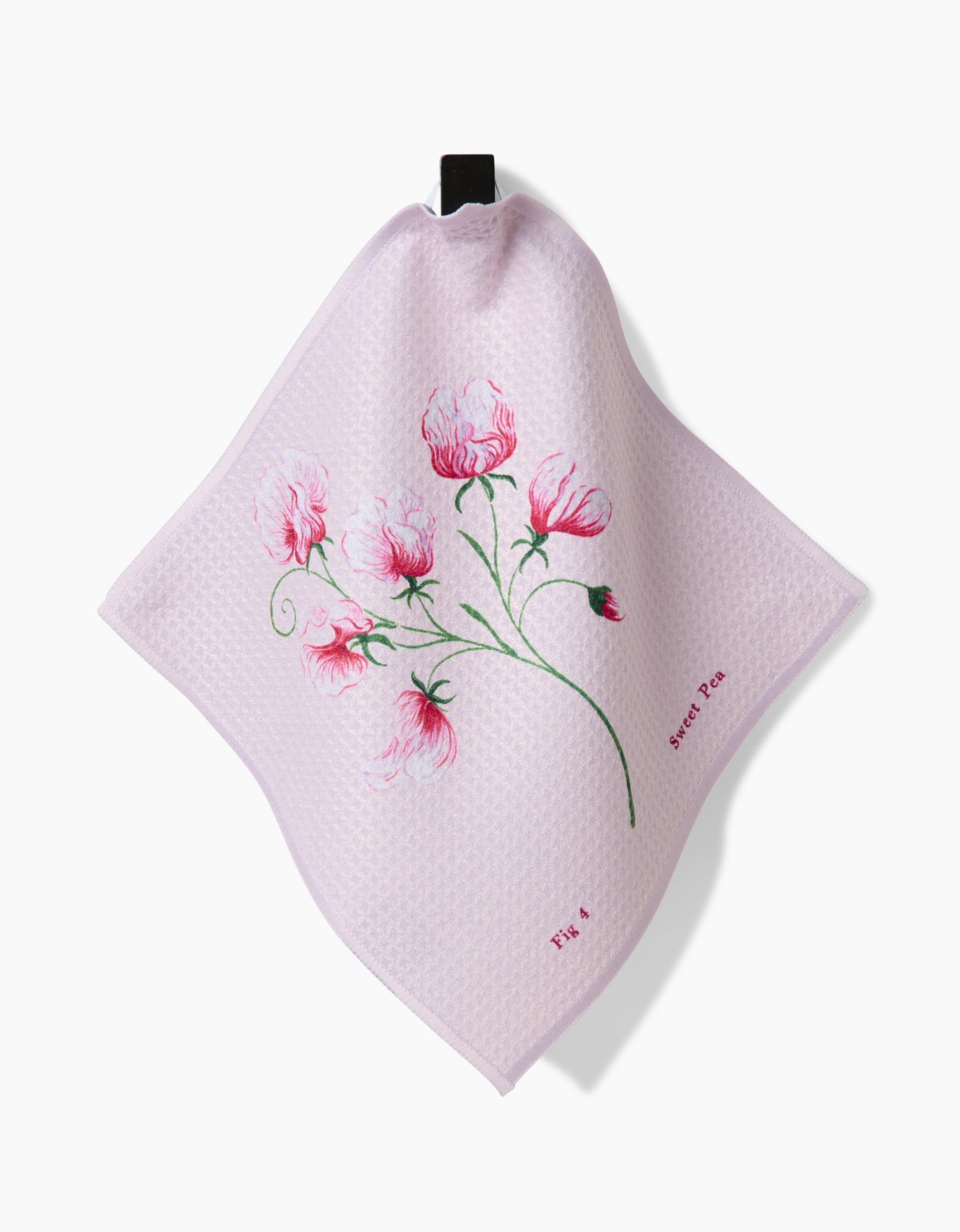 April Sweet Pea Dishcloth Set