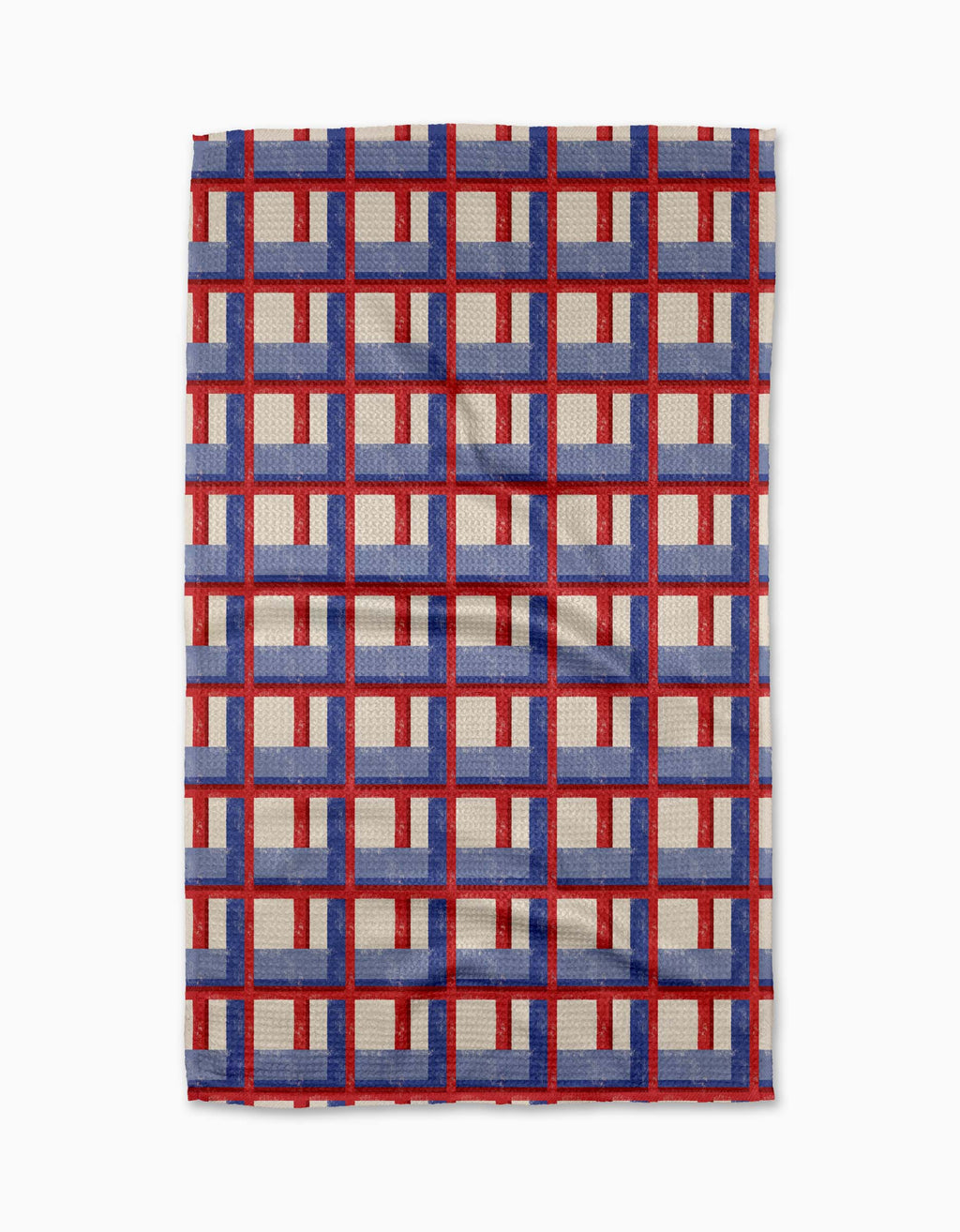 Cielo Grid Tea Towel