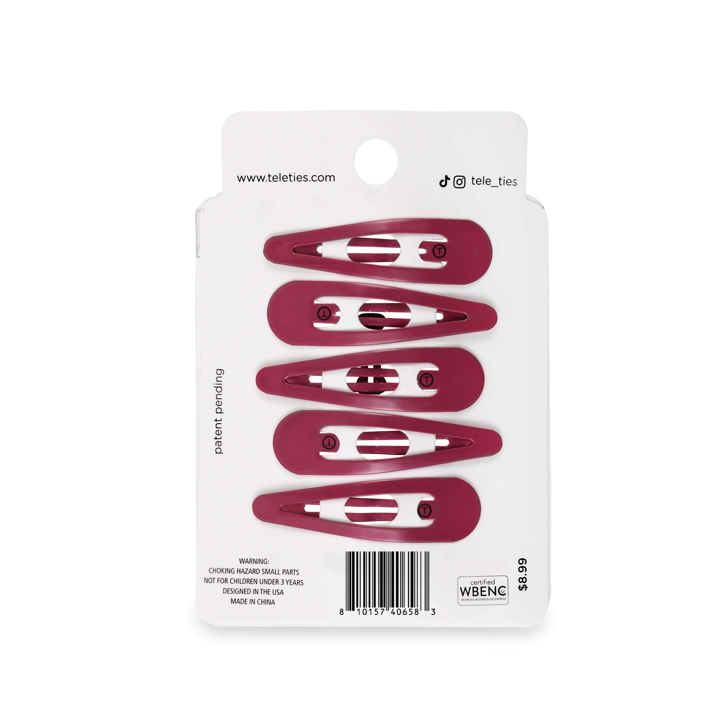 Wild Side Snap Clips (6Ct)