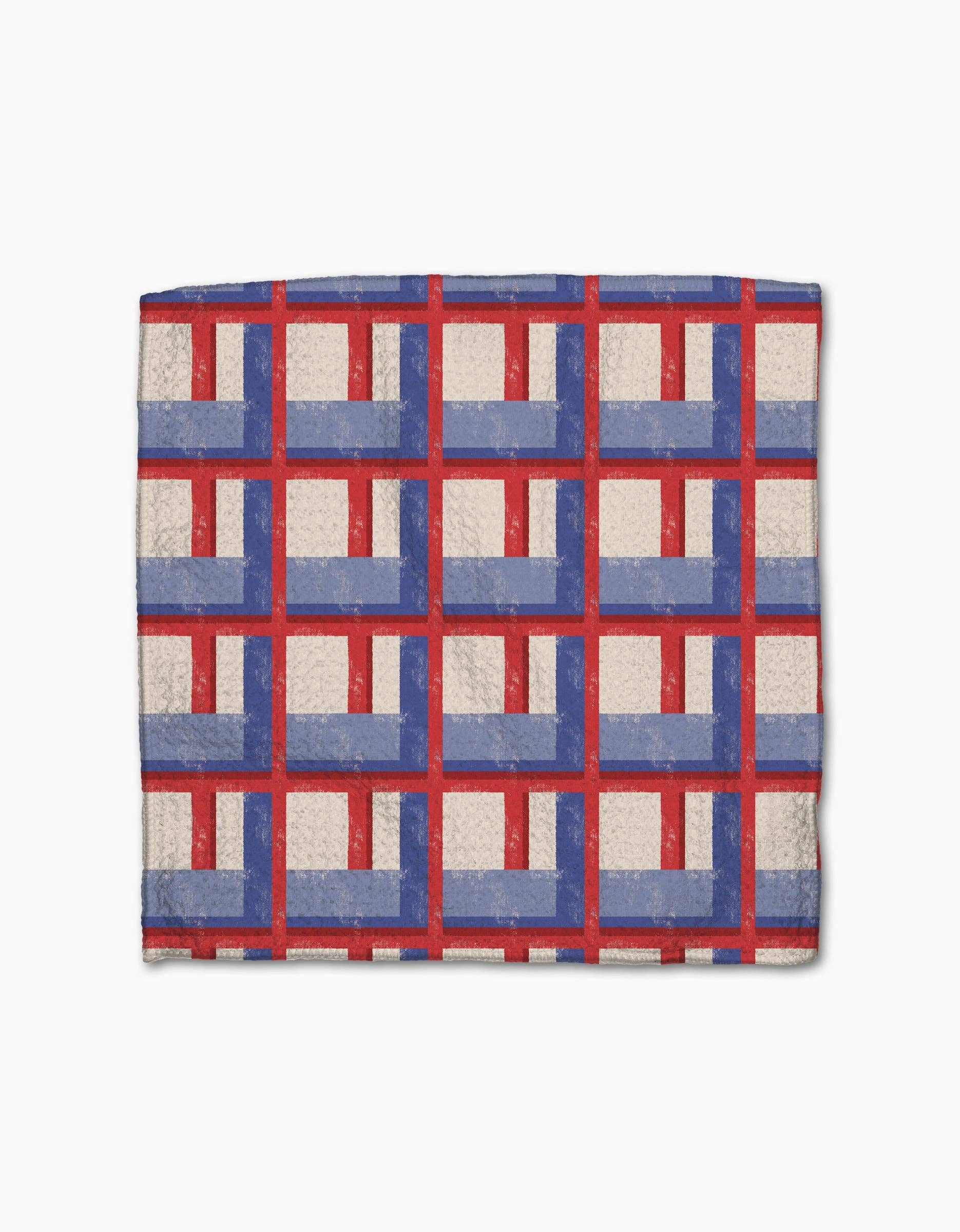 Cielo Grid Dishcloth Set