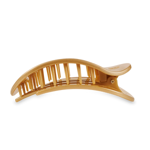 Round Flat Hair Clip | Large | Champagne Toast