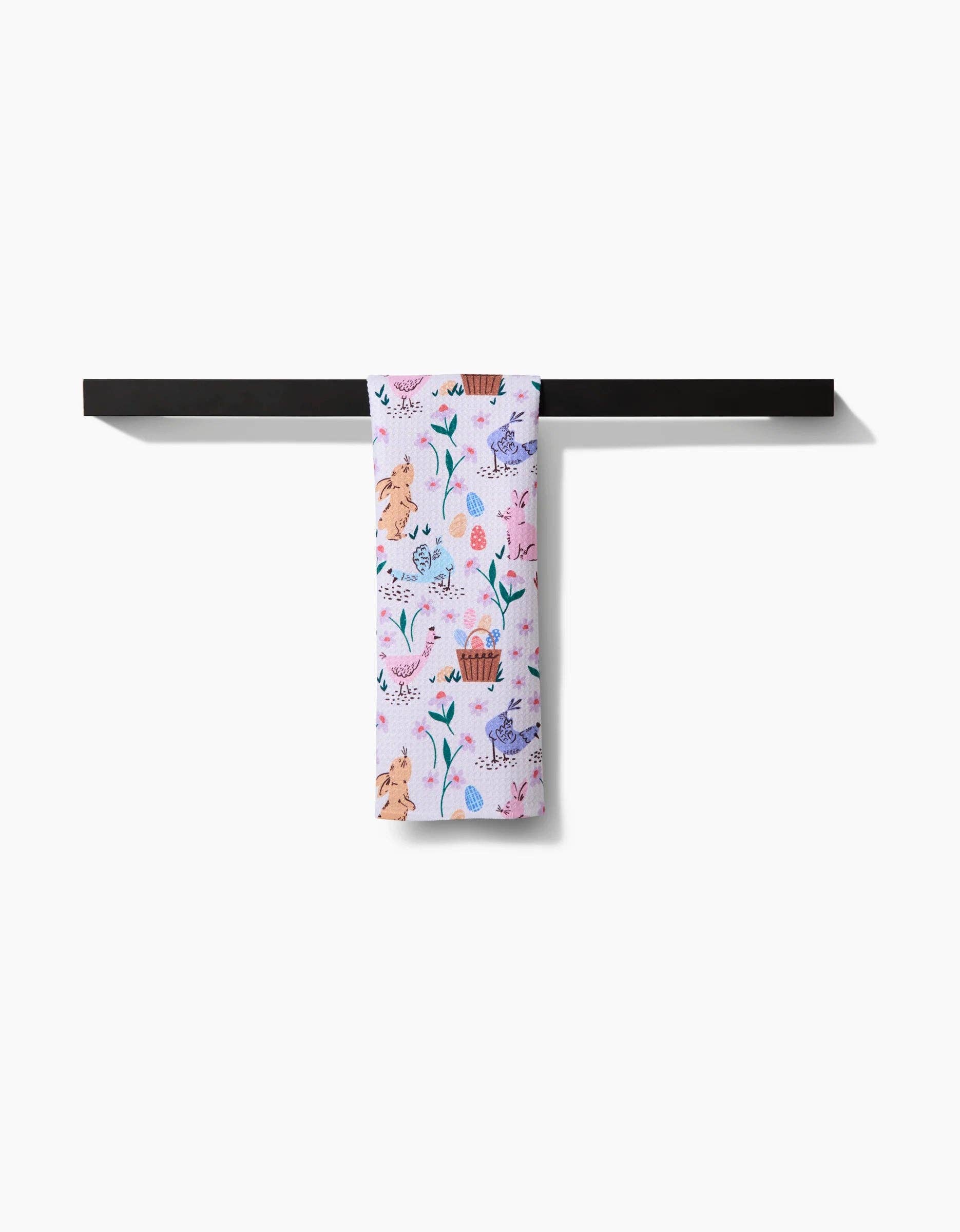 Spring Bunnies Bar Towel