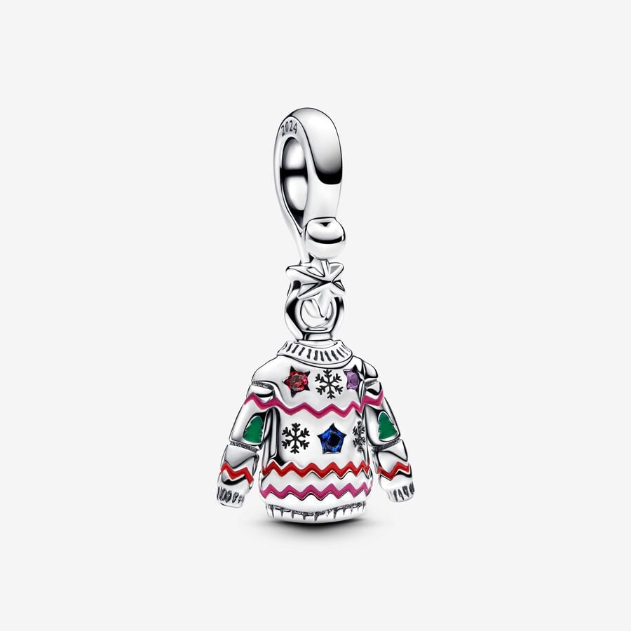 Christmas sweater dangle charm