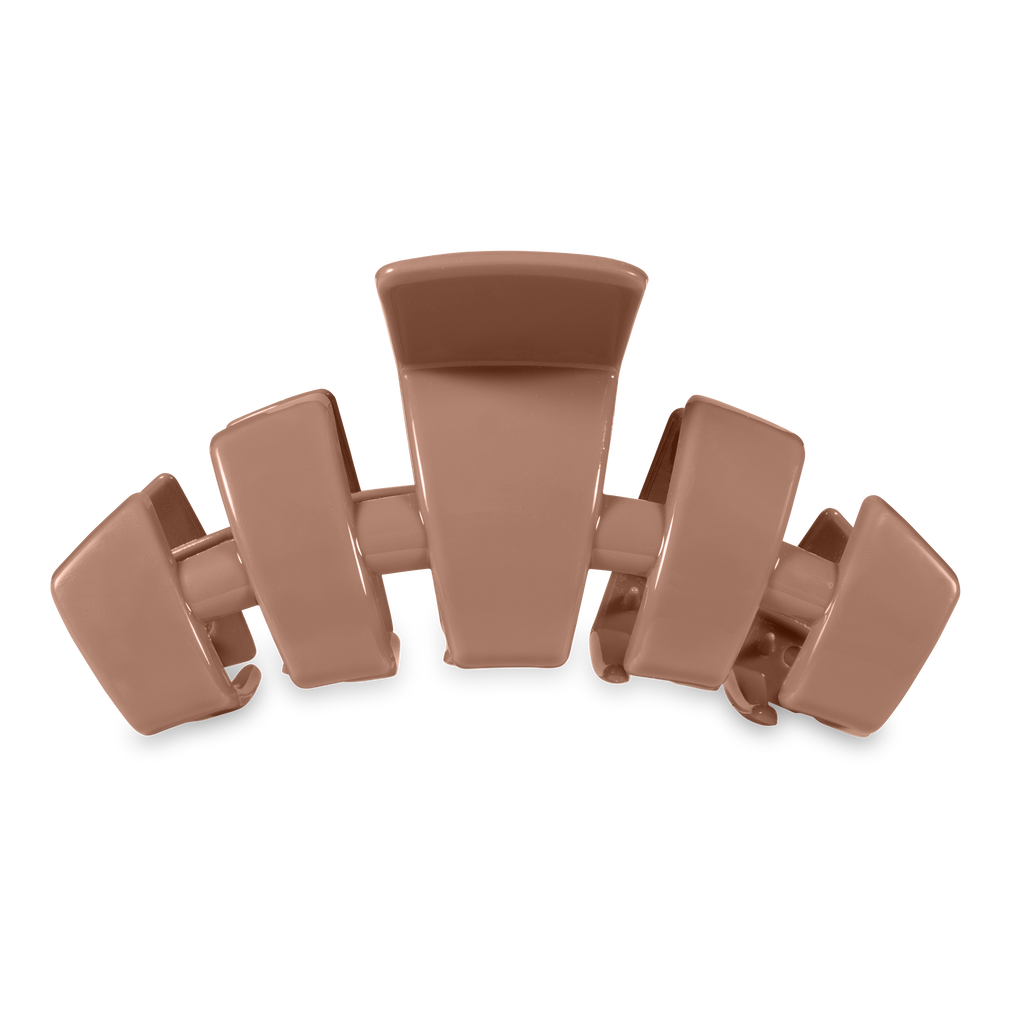 Classic Hair Clip | Large | Mocha Mousse