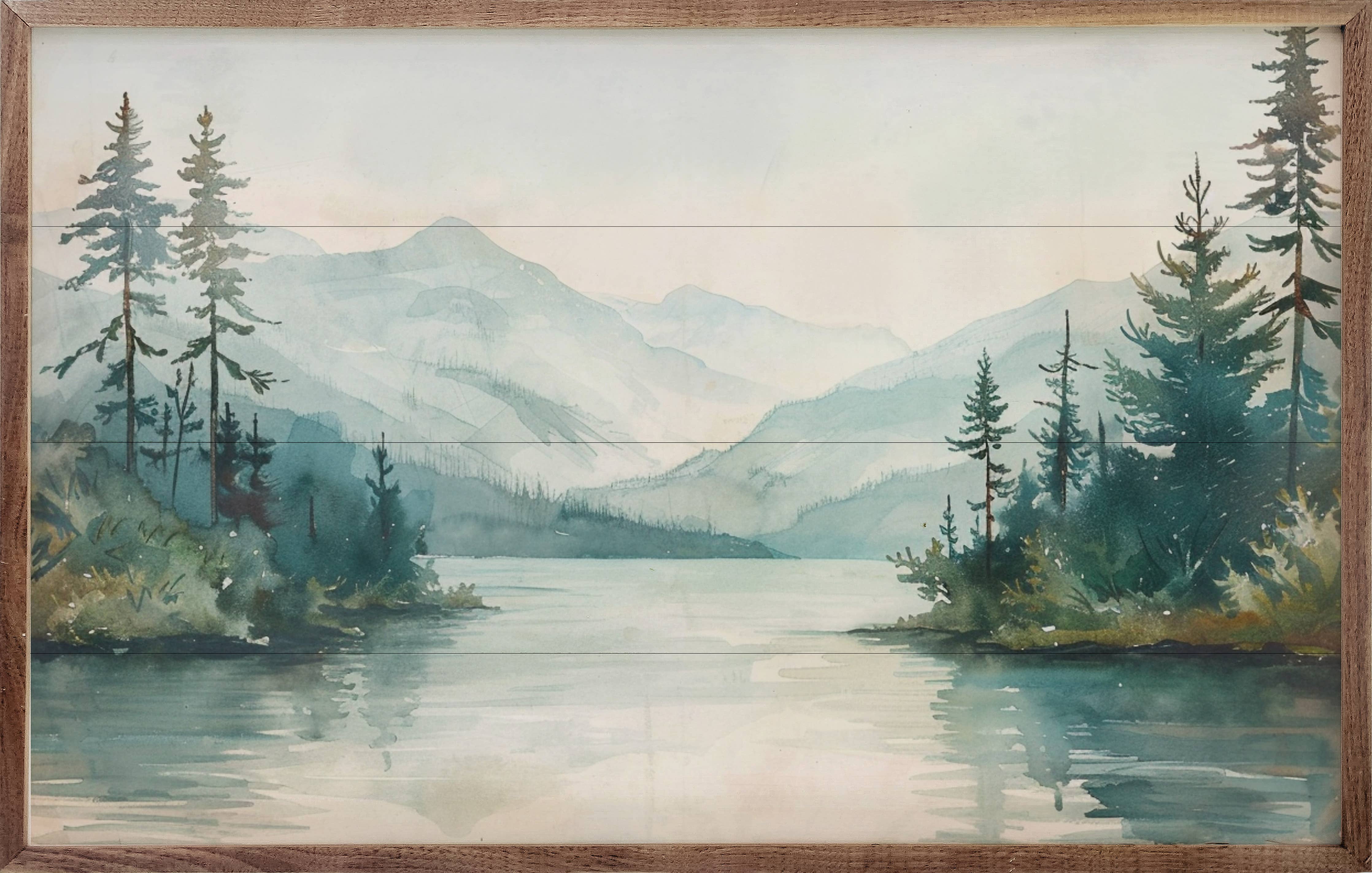 Spring Mountain: 16 x 10 x 1.5