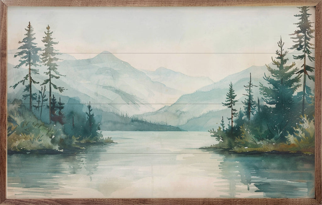 Spring Mountain: 16 x 10 x 1.5
