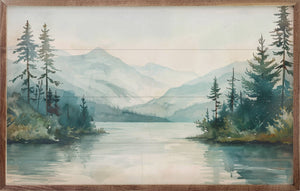 Spring Mountain: 16 x 10 x 1.5