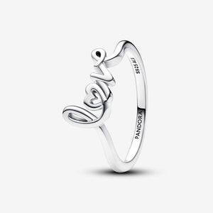 Handwritten Love Ring - Pandora - 193058C00