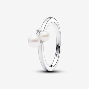 Duo Treated Freshwater Cultured Pearls Ring - Pandora - 193156C01 (*Phasing Out-No Special Orders*)