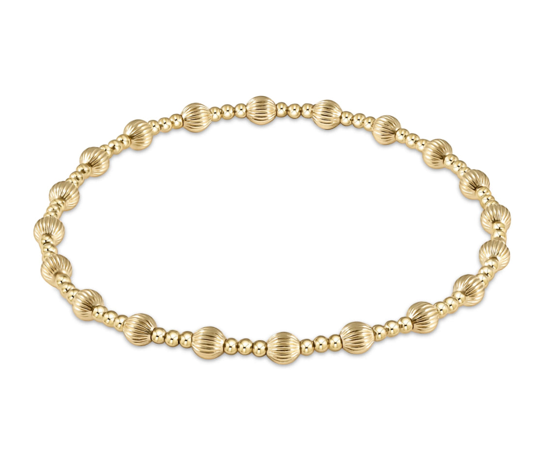 enewton - 6.25" Dignity Sincerity Pattern 4mm Bead Bracelet -