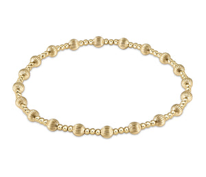 enewton - 6.25" Dignity Sincerity Pattern 4mm Bead Bracelet -