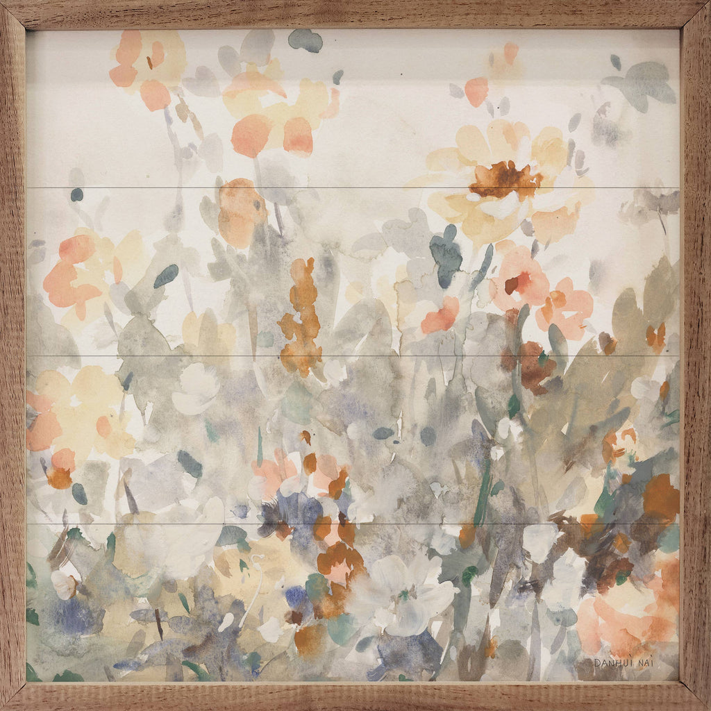 October Garden By Danhui Nai: 16 x 16 x 1.5