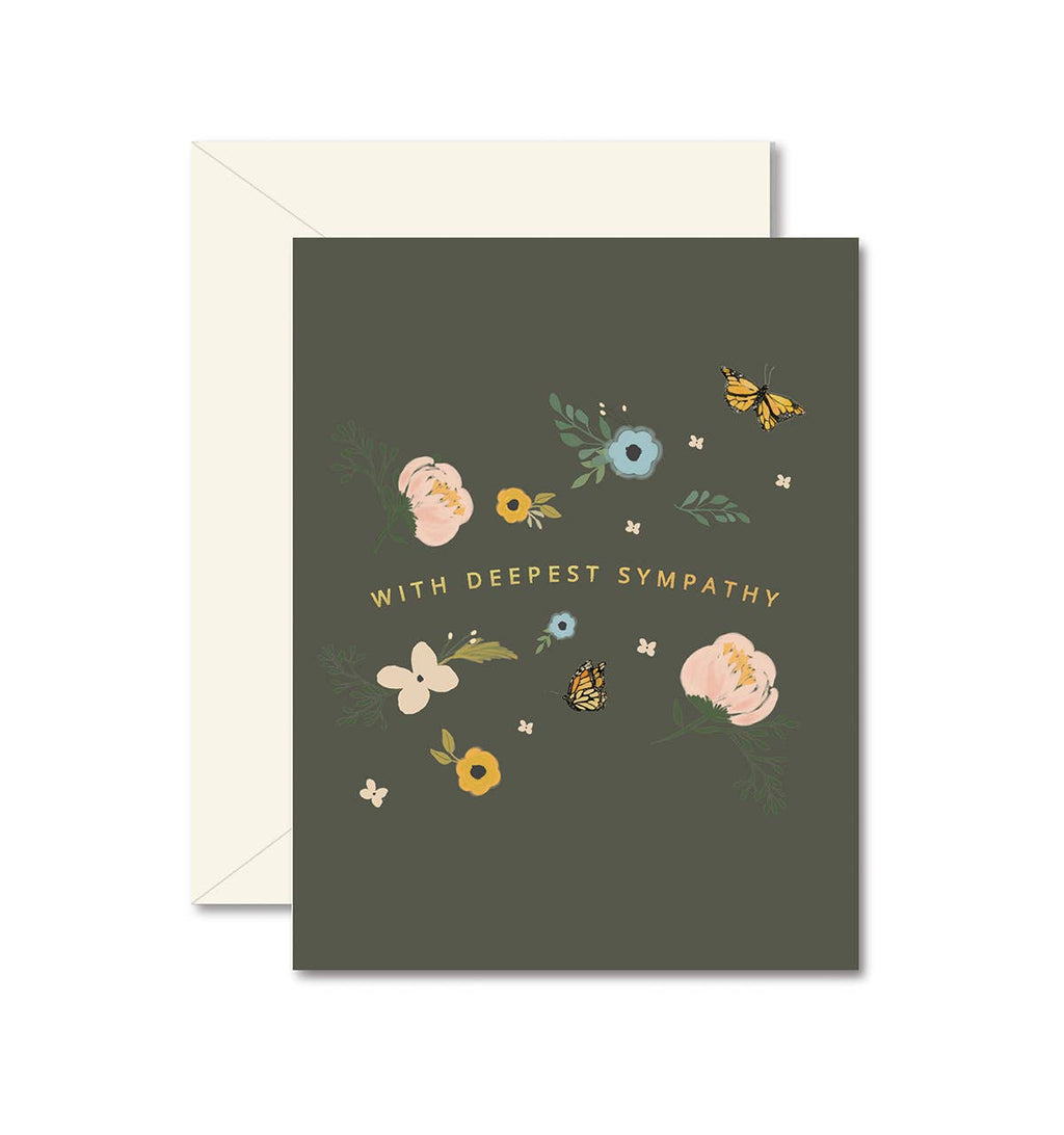 With Deepest Sympathy Greeting Card