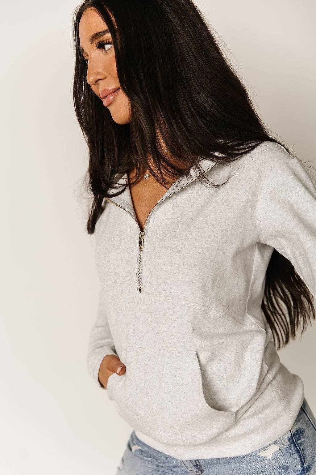 HalfZip Sweatshirt - Golden Girl
