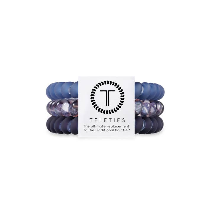 Midnight Rain Hair Ties (4 Sizes)