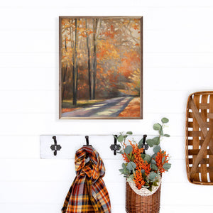 Country Road Crop By Julia Purinton: 8 x 10