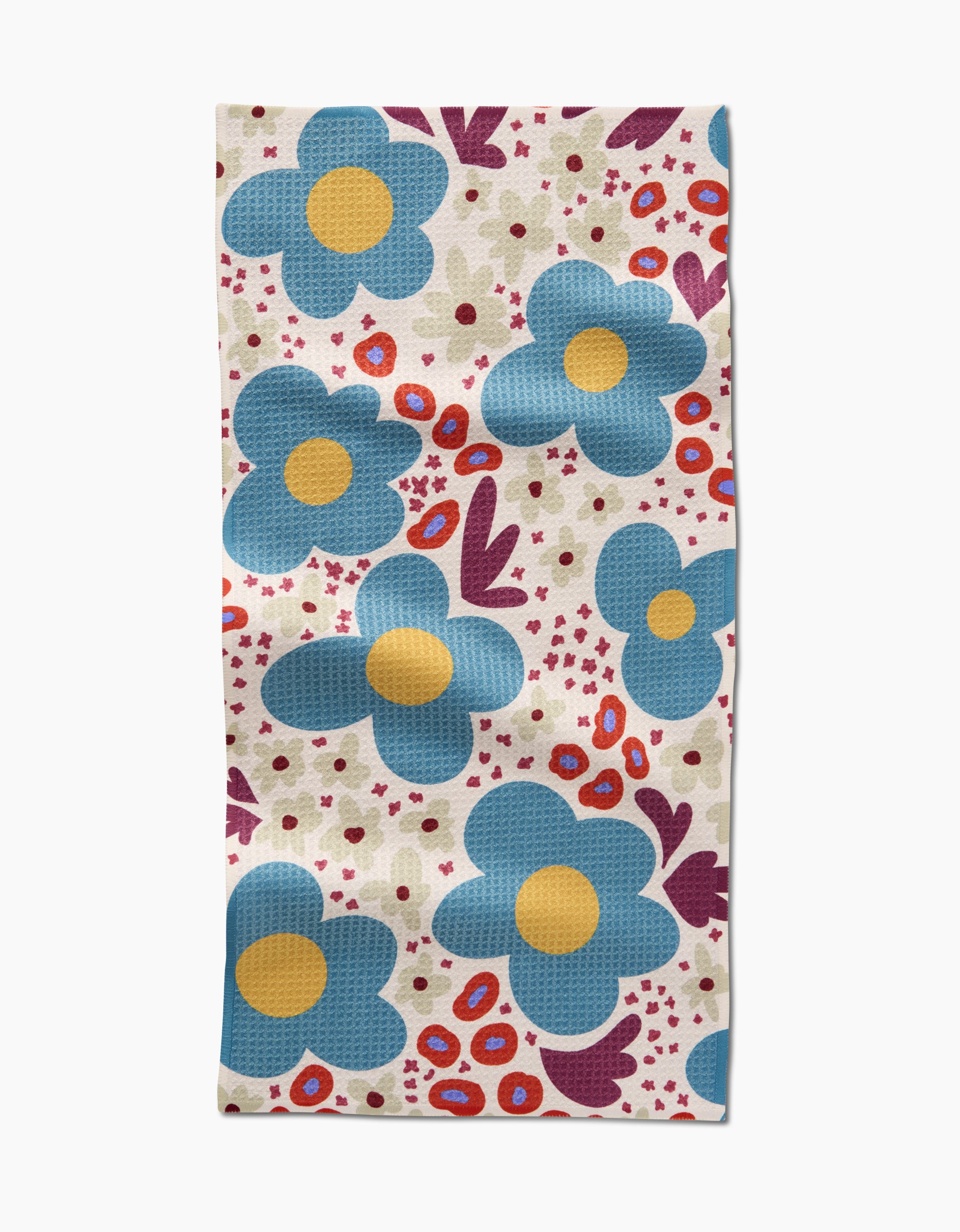 Modern Spring Floral Bar Towel