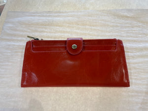 Hobo Dunn Continental Wallet- GRENADINE