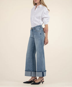 Meg High Rise Fab Ab Wide Leg KG1980MA1 CHMGM