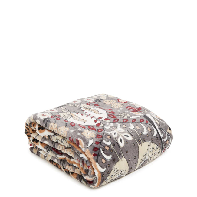 Plush Throw Blanket - Enchantment Neutral - Vera Bradley