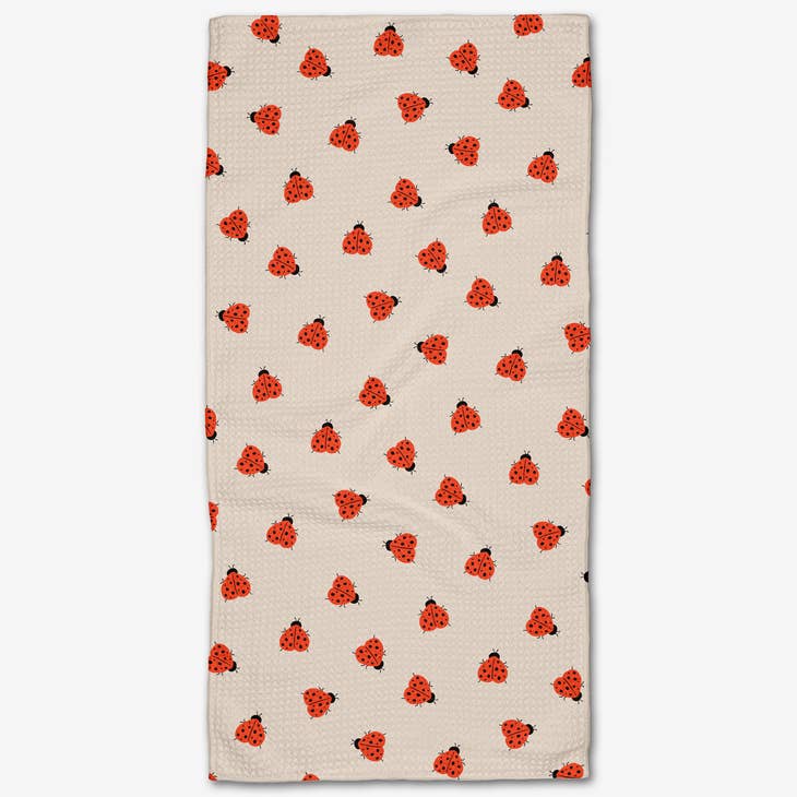 Geometry - Love Bug Bar Towel